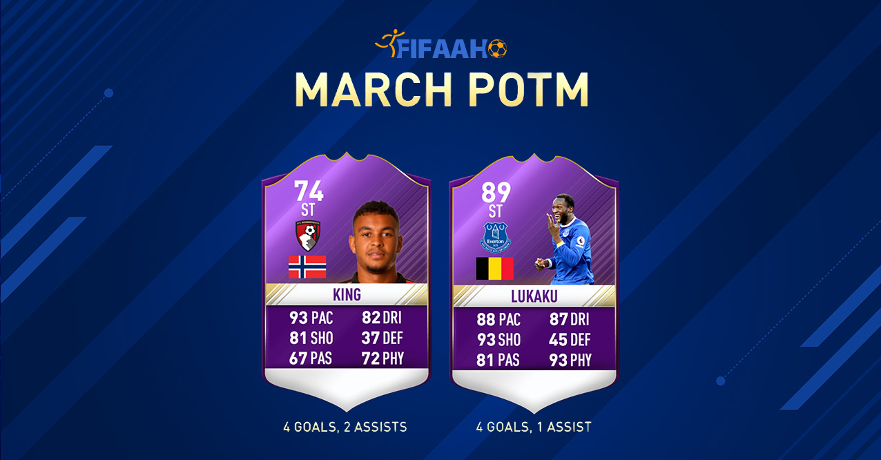 FIFA 17 POTM MARCH