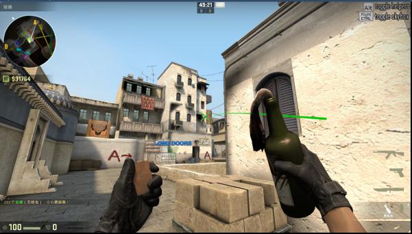 csgo different throws use guide - smoke grenade - 14